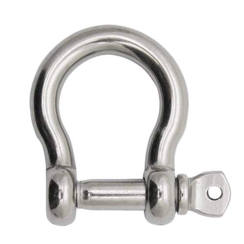 Stainless Steel Screw Pin Bow Shackle Type 316