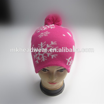 Hot Sale Snow Jacquard Toque