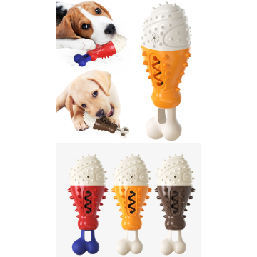 Drumstick brown dog chew toy popular