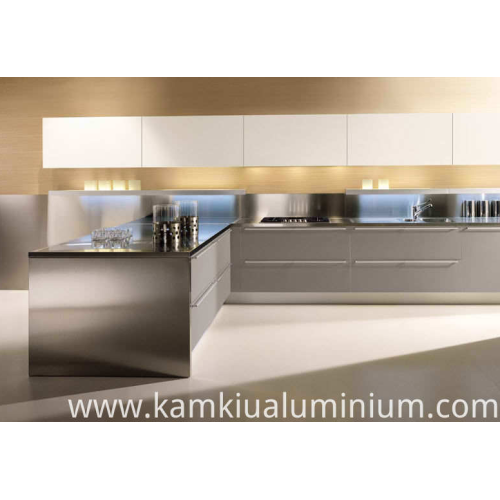 Aluminum Kitchen Cabinets Aluminium Kitchen Cabinets easy to clean Supplier