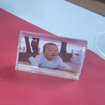 Clear Acrylic Photo Frame
