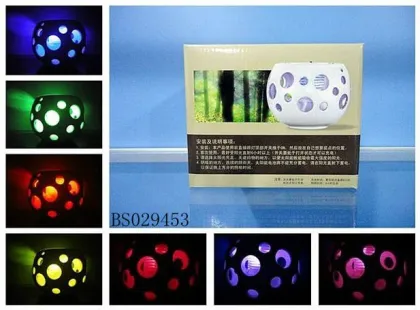 earthen bowl colour solar energy lamp