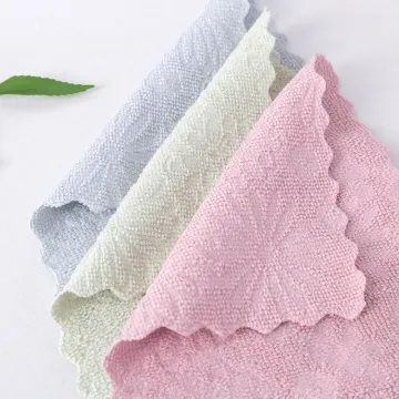New Super Absorbent Clean Cloth Cleaning Wiping Rag Dish Towel Home Kitchen Towel Sink Microfiber Cleaning Towels Kitchen Tools