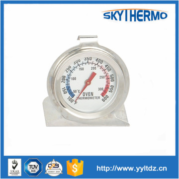 Stainless Steel bimetal Oven / Grill / BBQ Thermometer For Standing Or Hanging                        
                                                Quality Choice