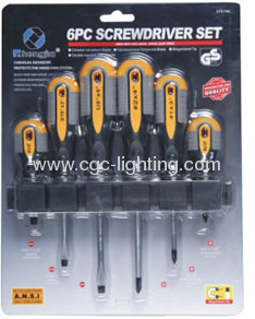 6pcs vặn vít dùng pin thiết lập