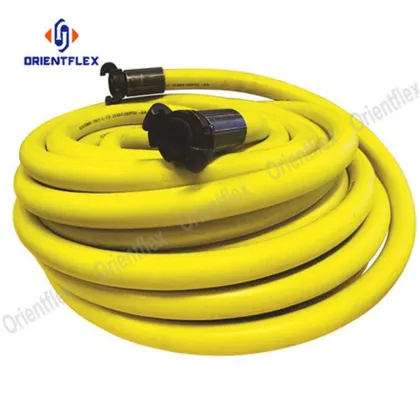 Smooth oil resistan red air line compressor hose