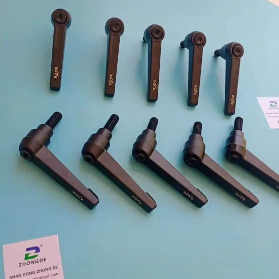 China Factory Adjustable Metal Knob Clamping Lever Handles for Machinery