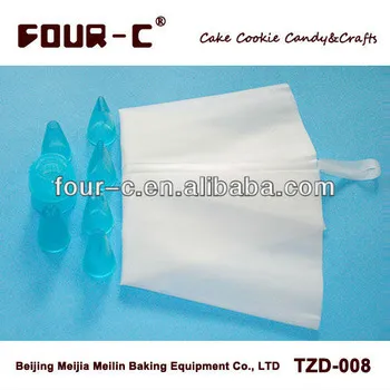 Pastry nozzle and pastry bag set,useful cake decorating kit