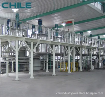 Latex paint production line