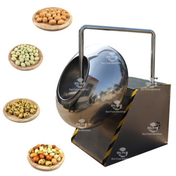 CE Approved Small Chocolate Nut Coating Machine - In Stock and Best Selling