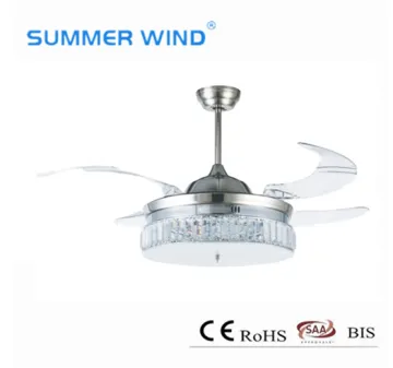 Decorative modern fancy AC motor ceiling fan