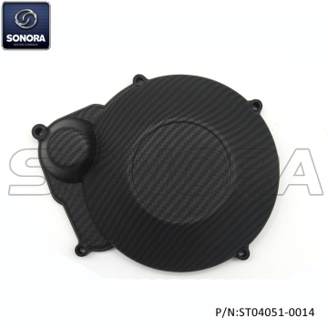Minarelli AM6 Left Crankcase Cover -Carbon firber looking(P/N:ST04051-0014) top quality