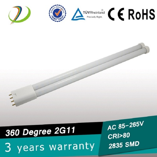 9w15w18w23w 2g11 led light tube