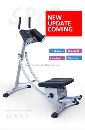 Rotatable Fitness Equipment: Ab Coaster Exercise Machine - Factory Price for Sale
