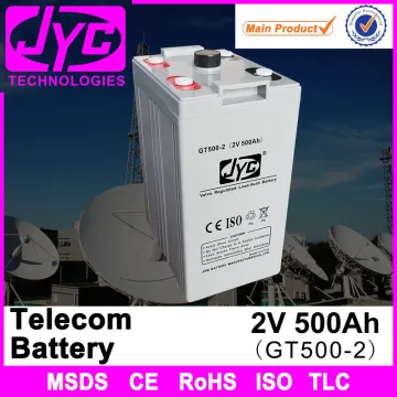 Sufficient capacity perfect full power telecom battery 2v 500ah