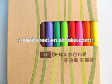 Stationery,factory wholesale guangzhou colored paper pencils