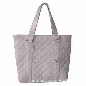Leather Tote Bag, Made of Crocodile PU Leather Material, Available in Various Colors