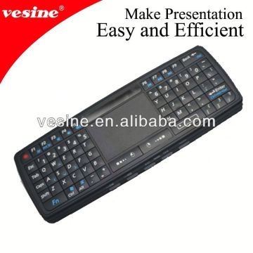 Portable mini wireless bluetooth keyboard with touchpad factory