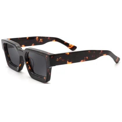 Vintage Fashion Luxury Acetate Sunglasses with Custom Logo