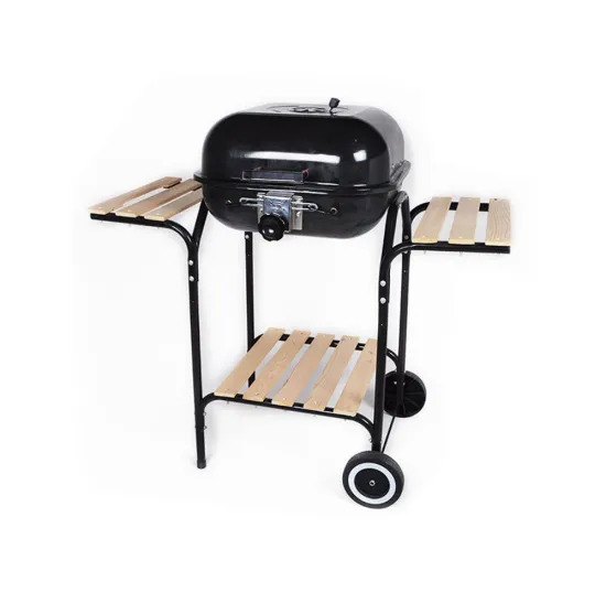 Black Heavy Duty Flat Top Griddle Grill Outdoor Kitchen Charcoal Barbecue Argentine Grill