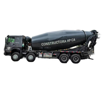 HOWO 8x4 Concrete Mixing Truck 371Hp with Pump and Euro2 Diesel Engine