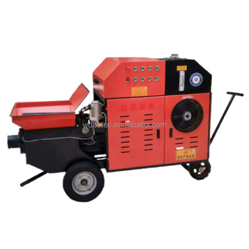 Secondary Structure Mini Electric Concrete Pump with 7.5m³/h Capacity for Sale: WMP7/35