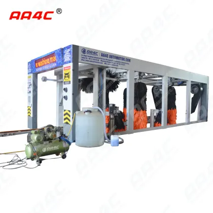 AA4C Automatic Car Wash Machine with 9 Brushes