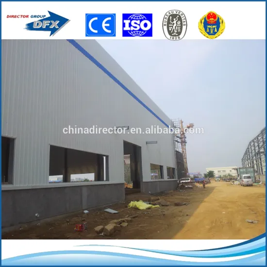 2016 hot sale prefabricated steel frame structure factory