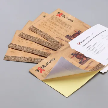 Premium PVC sticker sheets