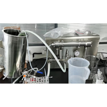 Pilot Membrane Filter for Highly Desalinated Seawater and Steel Industry Wastewater Treatment