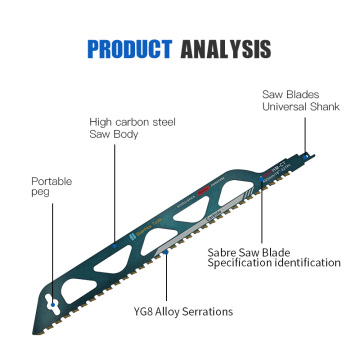 High carbon steel horse saw MI-S3243HM
