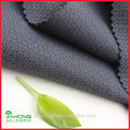 Black color jacquard spandex trousers fabric