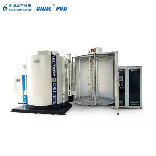 CICEL New Technology Automotive Lamp Aluminum PVD Chrome Vacuum Coating Machine