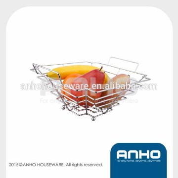 Modern Design Iron Wire Fruit Basket