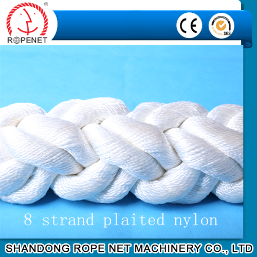 Kegigihan kuat polyester nylon rope hawser