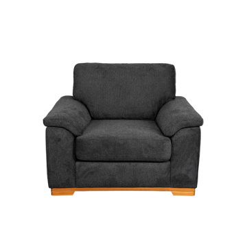 Modern Design Low Wooden Feet Linen Fabric Cheap L Shape Corner Sofa 3 2 1 Seater