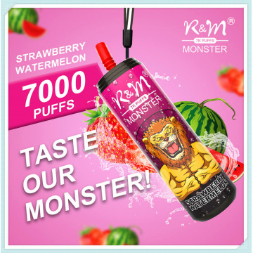 일회용 포드 R &amp; M Monster 7000 퍼프