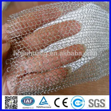SS knitted wire mesh for demister /red copper hook woven wire mesh