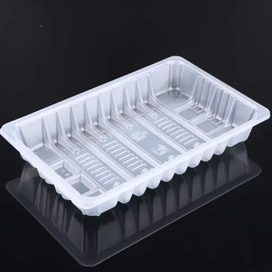 Supermarket PP vegetable fruit takeaway food plastic tray