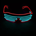 Óculos de festa iluminados com obturador EL
