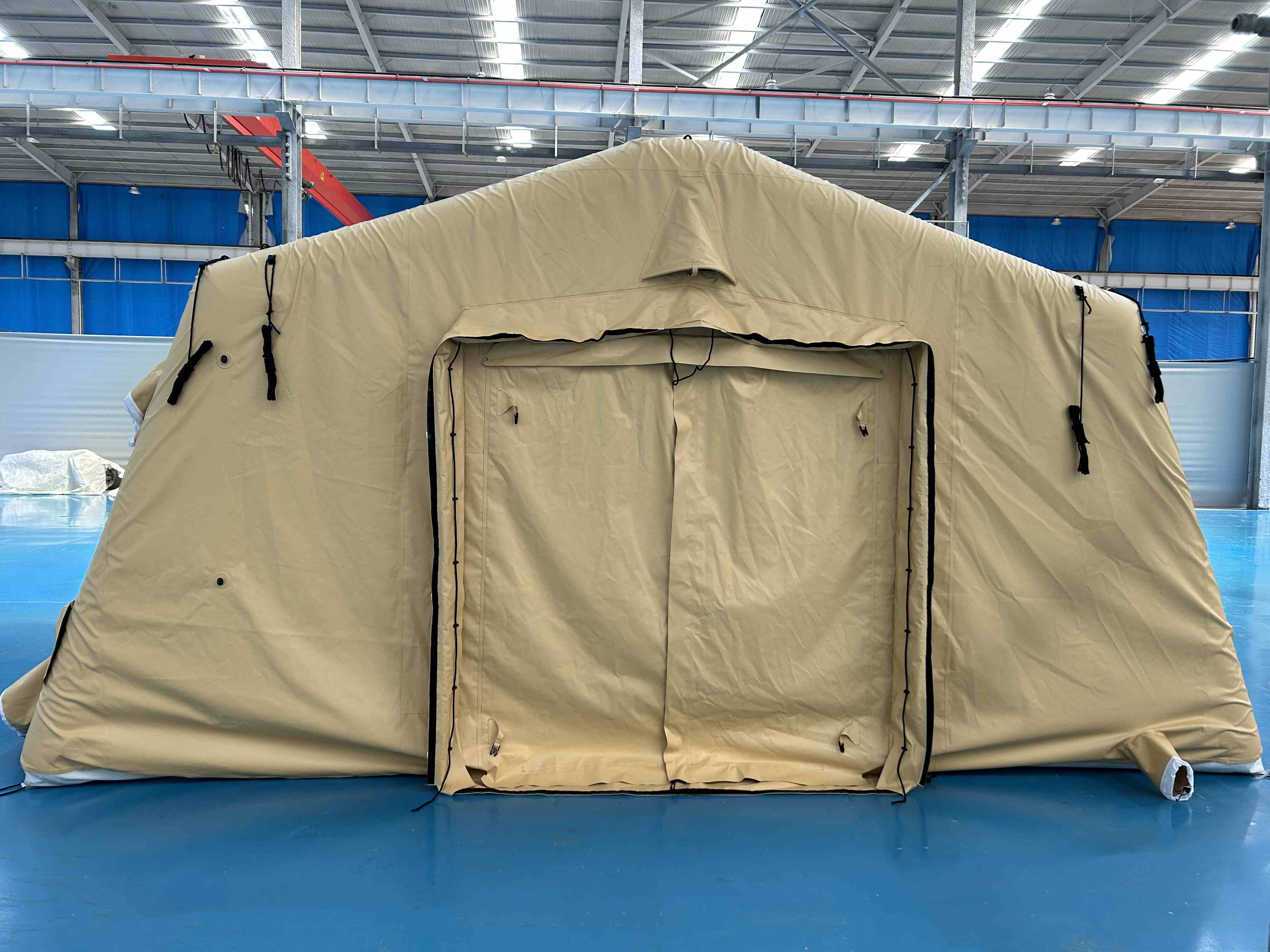 Sand inflatable tent