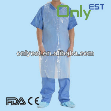 Manufacturer of FDA certificated disposable PE Apron on roll