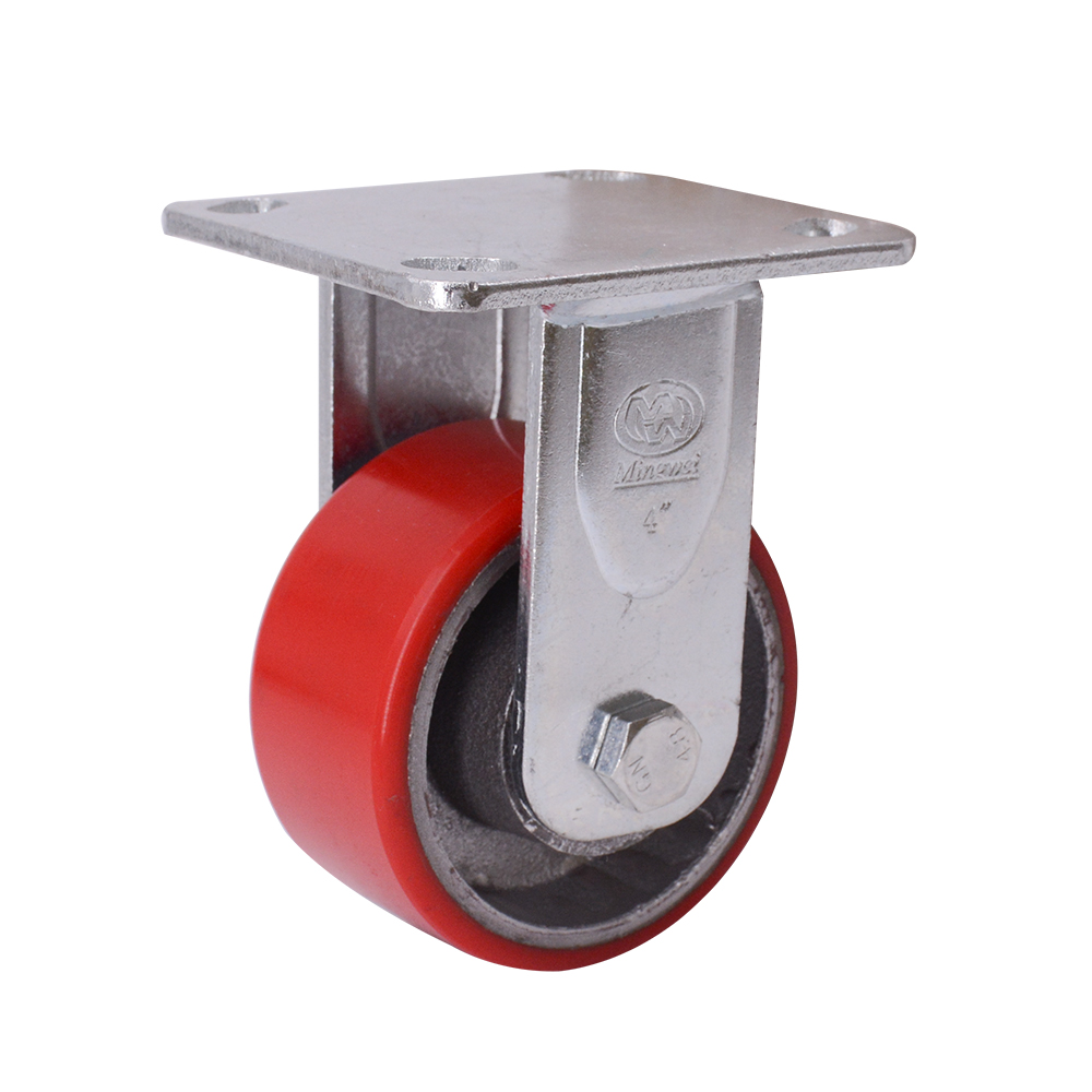 Load Bearing 500KG Size : 4 Inches Individual Heavy Duty Nylon Wheels 4 Pulgadas / 5 Pulgadas / 6 Pulgadas / 8 Pulgadas Carretilla Carro for Transporte Industrial XINKONG Ruedas giratorias