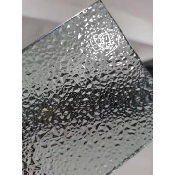 5 mm Clear Crystal Diamond Nashiji Karatachi Glass Estampado