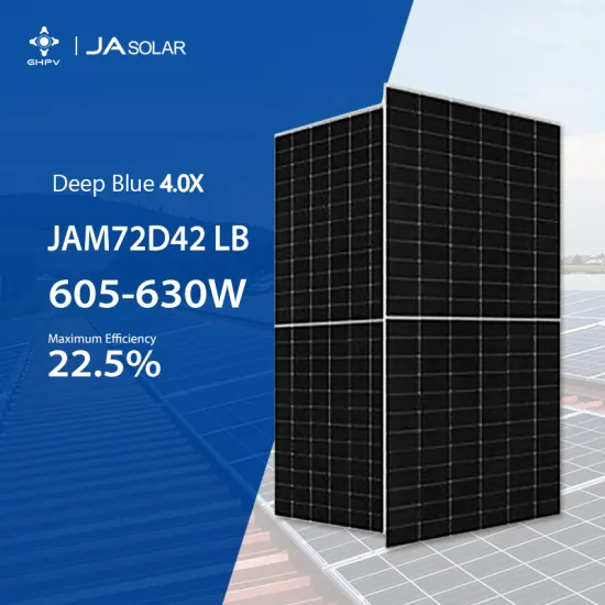 JA Solar High-Power N-Type Bifacial Solar Panels: 605W, 610W, 615W, 620W, 625W, and 630W Photovoltaic Panels