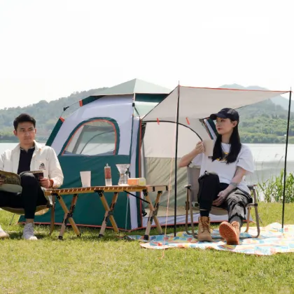 Wild Camping and Beach Pop-Up Tents for Family Outdoor Adventures