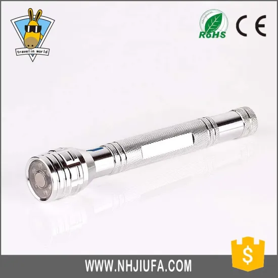 JF 6 LED magnetic telescopic flashlight