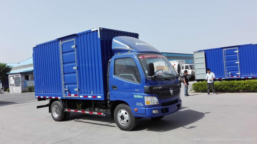 Foton small cargo truck,mini cargo truck,box van truck