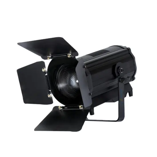 300W Bi-color LED Fresnel Spotlight - Stage Master Led TV Studio Light with Manual Zoom