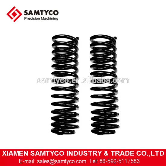 Customized CNC Machined Stainless Steel Aluminum Car Suspension Springs With High Quality